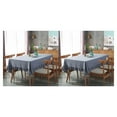 thumbnail image 3 of Destyer Cotton Table Cover Easy Care And Wide Application Reliable Choice For Everyday gray 140*140CM 2Set, 3 of 6