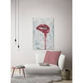 thumbnail image 4 of Parvez Taj "Tainted Lips" Painting Print on Wrapped Canvas, 4 of 7