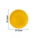 thumbnail image 5 of Juego 3 Platos Galerias El Triunfo De Melamina Amarillo Diseño Carton 27.5cm, 5 of 5