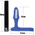 thumbnail image 4 of 2 uds., cubiertas para caña de pescar, Protector de guante de poste + cinturón de banda para envolver corbatas (azul) Ndcxsfigh  Para Estrenar, 4 of 4