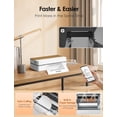 thumbnail image 3 of Restored iDPRT A4 Thermal Printer, Future800 Portable Printer, 300dpi Resolution 4ips Fast A4 Paper Printer with Auto Cutting, 100 Sheets Capacity, Compact Design, Support WiFi App Wireless (Refurbished), 3 of 8