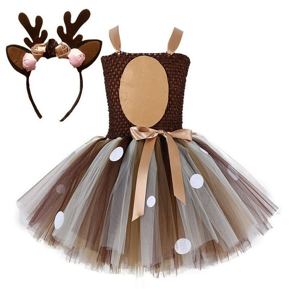 Girls Black Dress Paly Dress Animal Dress Kids Fancy Dress up Costume
