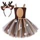 thumbnail image 3 of Conjunto de diadema de cervatillo con vestido de cosplay para niños, todo tipo de ropa de animales de dibujos animados, ropa para niños al por mayor, 3 of 3