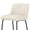 Ivory, variant on Dycanpo 26" Counter Height Bar Stools Set of 2, Faux Leather 2.5" Cushion, Black