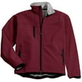 thumbnail image 5 of Port Authority J790 Mens Glacier Soft Shell Jacket, Caldera Red & Chrome - 2XL, 5 of 6