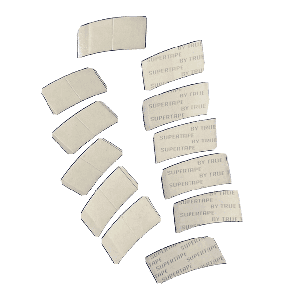 Supertape Mini Tabs C Contour Cut by True Tape-36 Pieces.