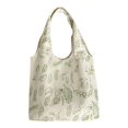 thumbnail image 1 of Ramo minimalista lindo bolsas de mano estética flor lona reutilizable bolsa de comestibles floral lona bolsa para mujeres niñas brillar Electrónica, 1 of 4