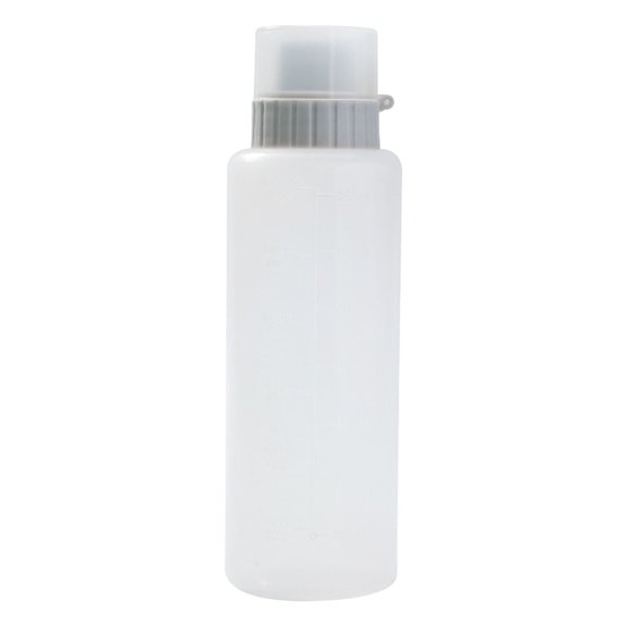 1PC Transparent Kitchen Squeeze Bottle | Plastic Sauce Dispenser for Oil, Vinegar, Ketchup, Mustard | PP Material with Adjustable Nozzle | Home & Restaurant Use