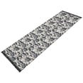 thumbnail image 6 of Ryvnso Cute Doodle Dogs-a1 Bedroom Runner Rug 2'x6' Hallway Area Carpet Non Slip Entryway Mat with Tassels, 6 of 8