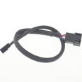 thumbnail image 3 of 20 Piezas 4 PWM Extensión del Ventilador Cable de Alimentación Conector Estuche Macho Una Hembra Cables Extensibles Compatibles con Ventilador de 4 / 3, 3 of 6