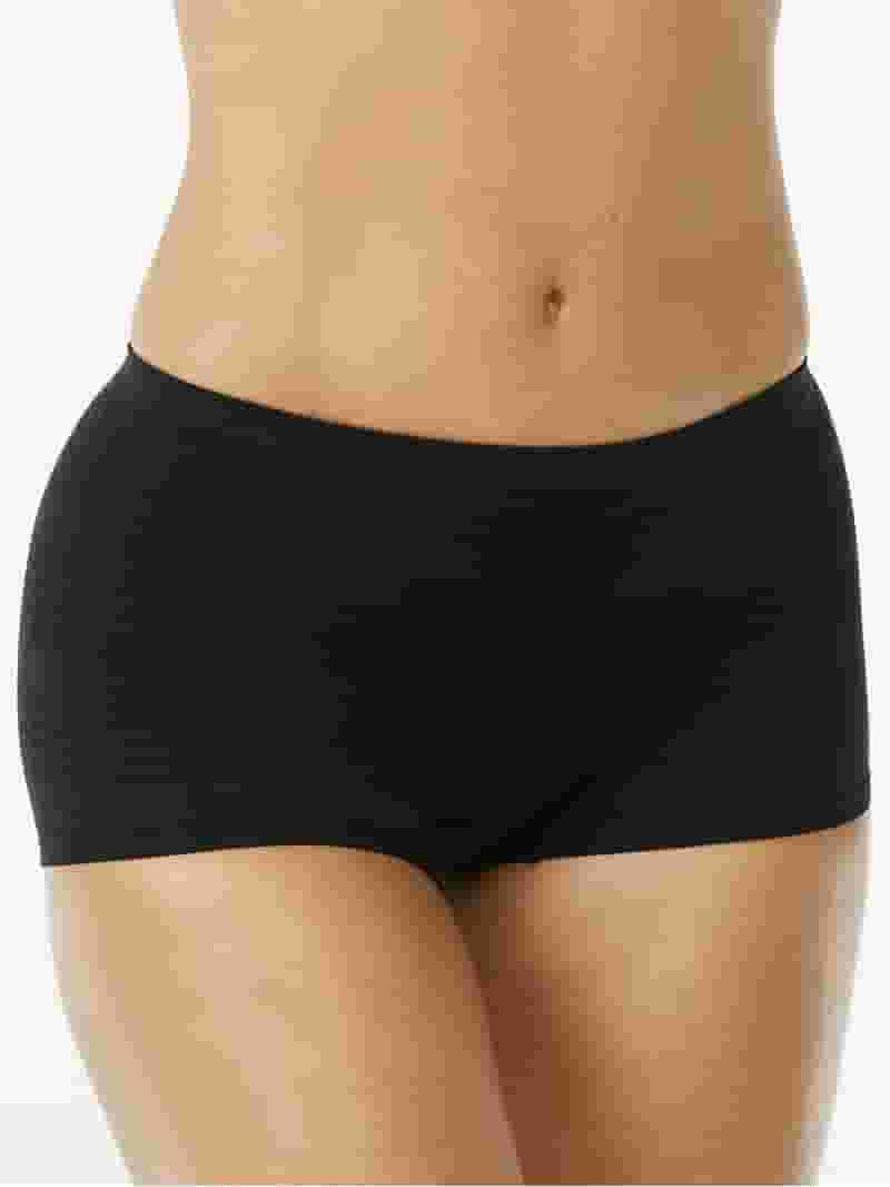 【oan】Kisa Multi String Pants Joyspun Women's Sheer Stripe Seamless Boyshort Panties, 3