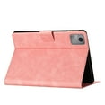 thumbnail image 5 of Allytechgroup Case for Lenovo Tab M11/Tab K11 LTE 11" 2024 TB330FU, Flip PU Leather Tablet Case with Credit Card Slot Kickstand Auto Sleep/Wake Full Body Protective for Women Men, Pink, 5 of 10