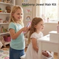 thumbnail image 3 of Ababeny Hair Gem Stamper Kit, Bling Hair Jewels for Girls Toys, Hair Styling Tool with Reusable Shining Diamonds, Birthday Gifts Toys for Girls Ages 3 4 5 6 8-12, 3 of 6