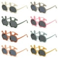 thumbnail image 3 of Easter Cartoon Rabbit Sunglasses Cute Bunny Kids Sunscreen Glasses Funny Photo Booth Props for Easter Party Holiday Decoration, 3 of 4