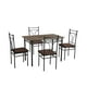 thumbnail image 1 of Comedor Mainstays con 4 sillas acolchonadas, 1 of 4