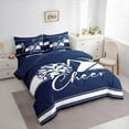 thumbnail image 3 of Homewish Girly Dreamy Dance 7-Piece Twin Bedding Sets For Female Men Teens,Cheer Team Bedding Comforter Set,Sport Theme Breathable Sheet Sets,Breathable Home Decor,Reversible, 3 of 8