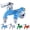 1PC-A, variant on Dual Outlet Washing Machine Plastic Faucet, Multi‑Purpose Two‑Way Water Tap with 4 Color Options for Home Laundry Room