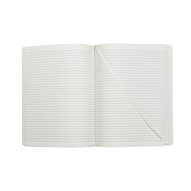 Exceed Large Ruled Journal, White, 96 Sheets, 78 GSM