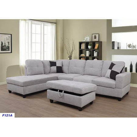 Ebern Designs Jaiden Sectional with Ottoman