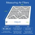 thumbnail image 3 of 16x28x6 Aprilaire Space-Gard 2400 Replacement Air Filter MERV 12 + Carbon 1 Pack, 3 of 7