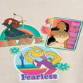 thumbnail image 3 of Disney Princesses - Fierce Pocahontas, Fearless Rapunzel & Brave Merida - Juniors Ideal Flowy Muscle T-Shirt, 3 of 5