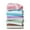 Cut Edge(12"x24"), variant on FastXmas 5 Pcs Microfiber Hand Towels, Super Soft Lightweight Striped Coral Velvet Face Towels, 14"x30" Highly Absorbent and Quick Dry Plush Shower Towels Compact Travel Towel for Bathroom Pool Sports