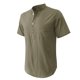 thumbnail image 5 of Mens Casual Manga Corta Botón Abajo Camisas, Verano Color Sólido, Cuello de Soporte Bolsillo Camisa Turndown, 5 of 9