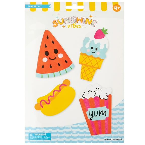 Colorbok Sunshine Vibes Sand Art Kit-Makes 4