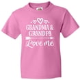 thumbnail image 3 of Inktastic Grandma Grandpa Love Me Grandchild Youth T-Shirt, 3 of 5