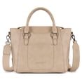 thumbnail image 5 of Montana West Small Tote Bag for Women Top handle handbag Trendy Crossbody Purse, Tan, 5 of 7