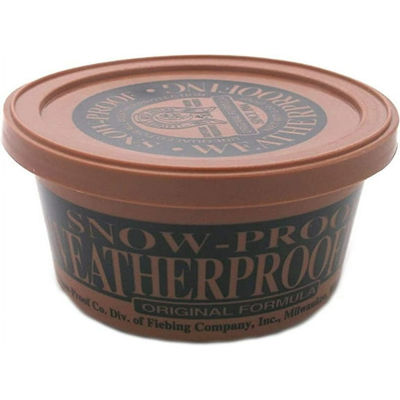 Snow Proof Weatherproofing Leather Conditioner 3oz, Clear, 3 Ounces