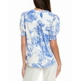 thumbnail image 2 of T Tahari womens  Button Blouse, xs, White, 2 of 3
