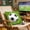 B, variant on 18 x 18 inches Soccer Ball Style Square Pillowcase Covers with Zipper for Boys Girls Room, Sports-Themed Throw Pillows Sofa Cushion Cover, Home Decoration for Bedroom Sofa Chair