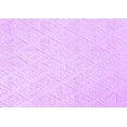 thumbnail image 1 of Ahgly Company Indoor Rectangle Solid Purple Modern Area Rugs, 2' x 5', 1 of 4