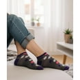 thumbnail image 2 of Tipi Toe Women's 20 Pairs Colorful Patterned Low Cut/No Show Socks NS184-AB, 2 of 6