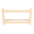 thumbnail image 2 of Wooden Detachable Test Tube Holder Stand Vial Rack Tube Rack Double Panel,Test Tube Rack for Microcentrifuge Tubes, 2 of 7