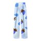 thumbnail image 3 of Pantalones largos para hombre con estampado de cintura elástica y bolsillo con cordón, pantalones largos de poliéster para hombre, 3 of 5