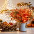 thumbnail image 5 of Scidweet 24 Bundles Artificial Fall Flowers, Autumn Fake Flowers Fall Decorations for Home Outdoor Garden Harvest Autumn Home Decor, 5 of 7