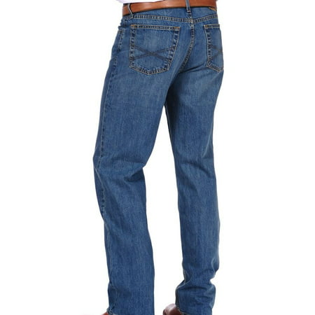 Stetson - Stetson Western Jeans Mens 1520 Fit Medium Wash 11-004-1520 ...