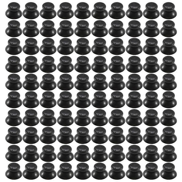 100Pcs 3D Analog Joystick Thumb Stick Grip Cap Button for Xbox 360