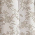 thumbnail image 3 of Blue Shower Curtain Floral Cotton Linen Cottagecore Shower Curtain for Bathroom 72" W x 72" L, 3 of 4