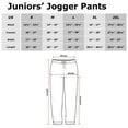 thumbnail image 3 of Junior's Mickey & Friends Happy Face Logo Jogger Sweatpants, 3 of 3