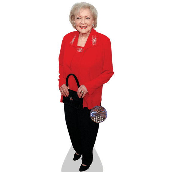 Betty White Lifesize Cardboard Cutout Standee
