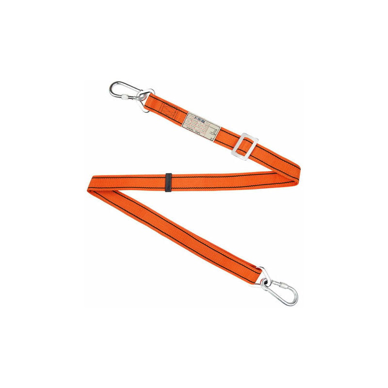 thumbnail image 1 of Safety Lanyard For Professional Use, Anti Fall Double-Locking Steel Composite Hook And Loop, Climbing Harness Shock Absorbing Tool Lanyard, Designed To Reduce Risk Of Falls And, 1 of 5
