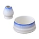 thumbnail image 2 of Cuenco De Cerámica Para Matcha De 2 Piezas Y Soporte Chasen Para Preparación De Matcha Japonés Azul BLESIY batidor de matcha, 2 of 8
