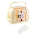 thumbnail image 2 of Caja de Aire para Mascotas, Caja de Aviación para Gatos, Caja de Transporte Transpirable para Animales Pequeños, Caja de Viaje para Mascotas, Caja Par beige, 2 of 8