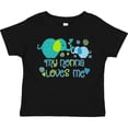 thumbnail image 3 of Inktastic My Nonna Loves Me- Cute Elephants Boys or Girls Toddler T-Shirt, 3 of 5