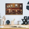 thumbnail image 3 of Epic Art 'Bistro II' by Tim O'Toole, Acrylic Glass Wall Art, 16"x12", 3 of 3
