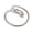 Silver, variant on Geometric Line Rings for Women Open Adjustable Twisted Silver Gold Plated Stainless Steel Personalized Statement Simple Unique Hollow Irregular Big Jewelry Silver