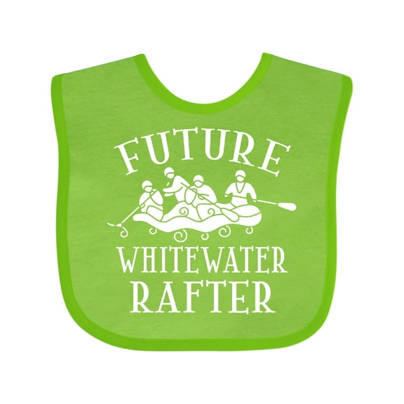 Inktastic Whitewater Rafting Water Sports Boys or Girls Baby Bib